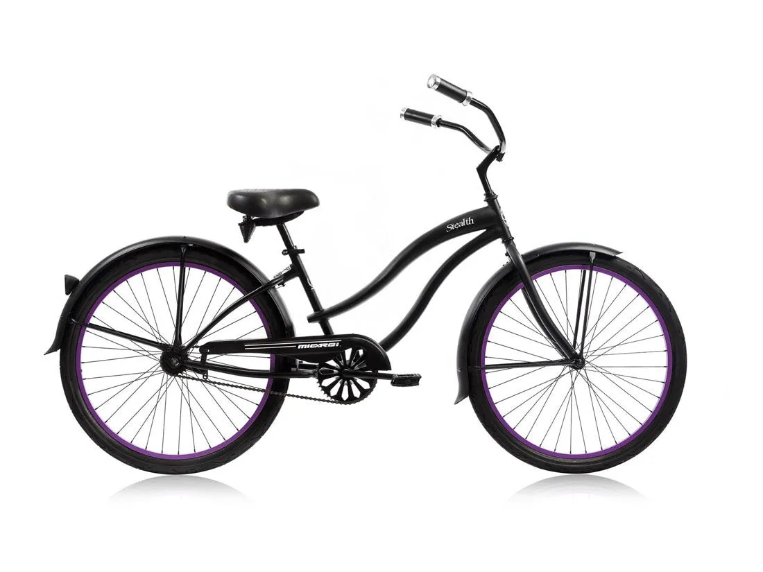 26 Inch Micargi Women Stealth- Matte Black