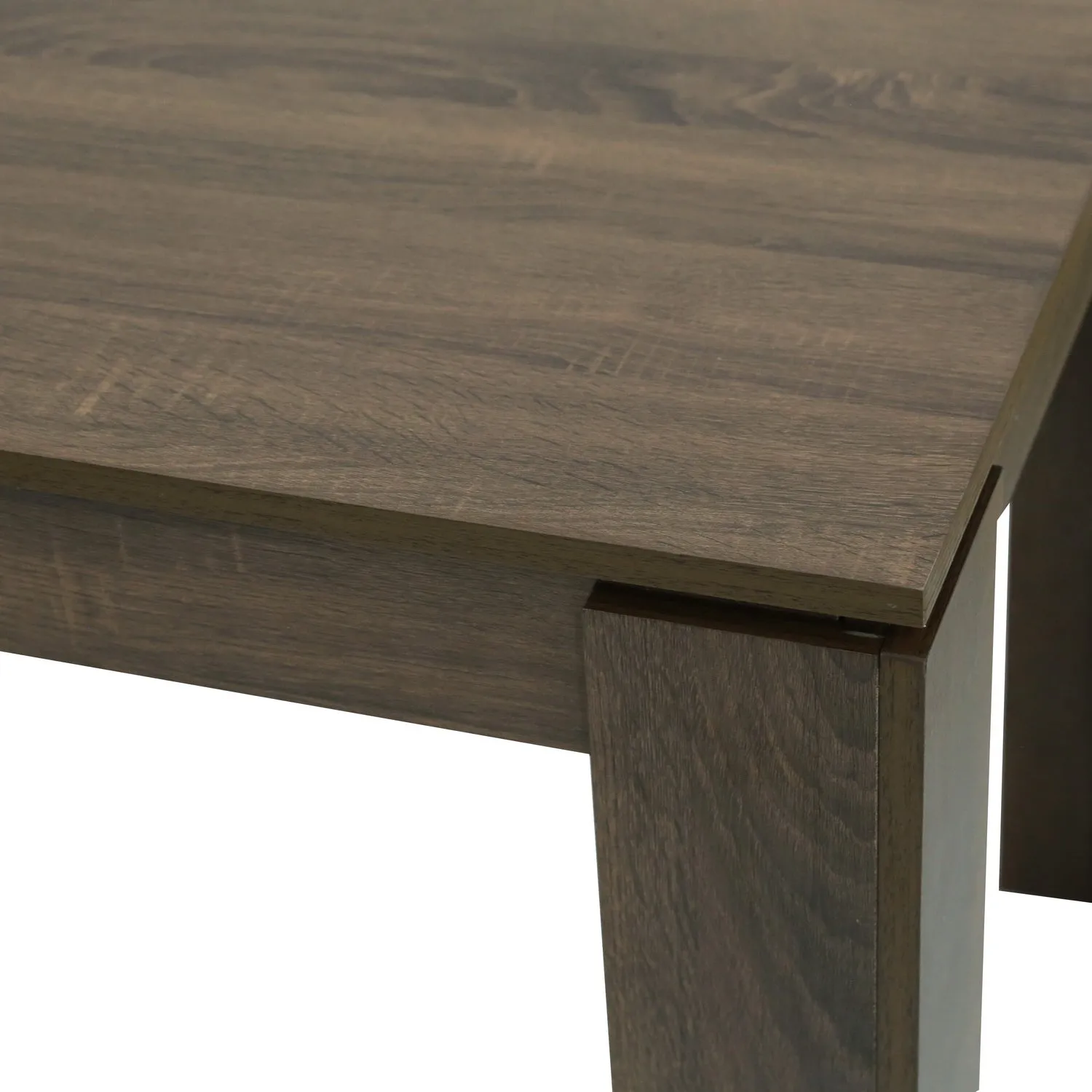 47.2" / 62.9" Farmhouse Dining Table-HomyCasa