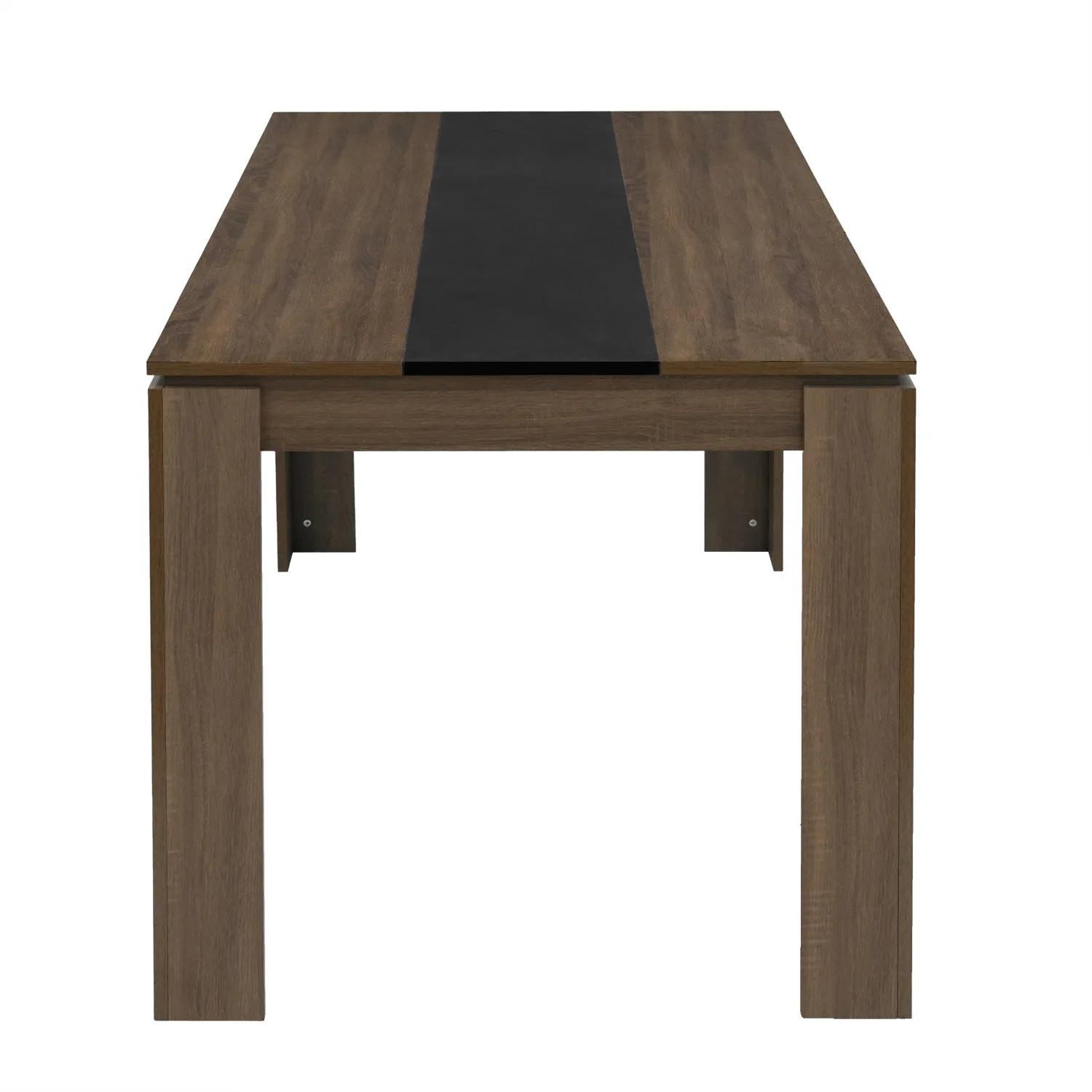 47.2" / 62.9" Farmhouse Dining Table-HomyCasa