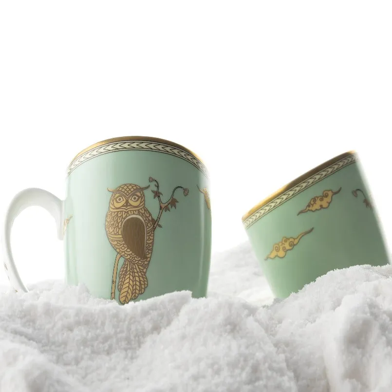 AIRAVATA - Coffee Mug Green (Set of 2)