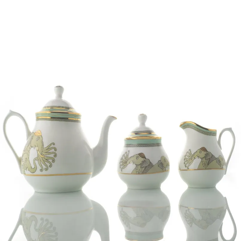 AIRAVATA - Tea Pot / Creamer / Sugar Pot