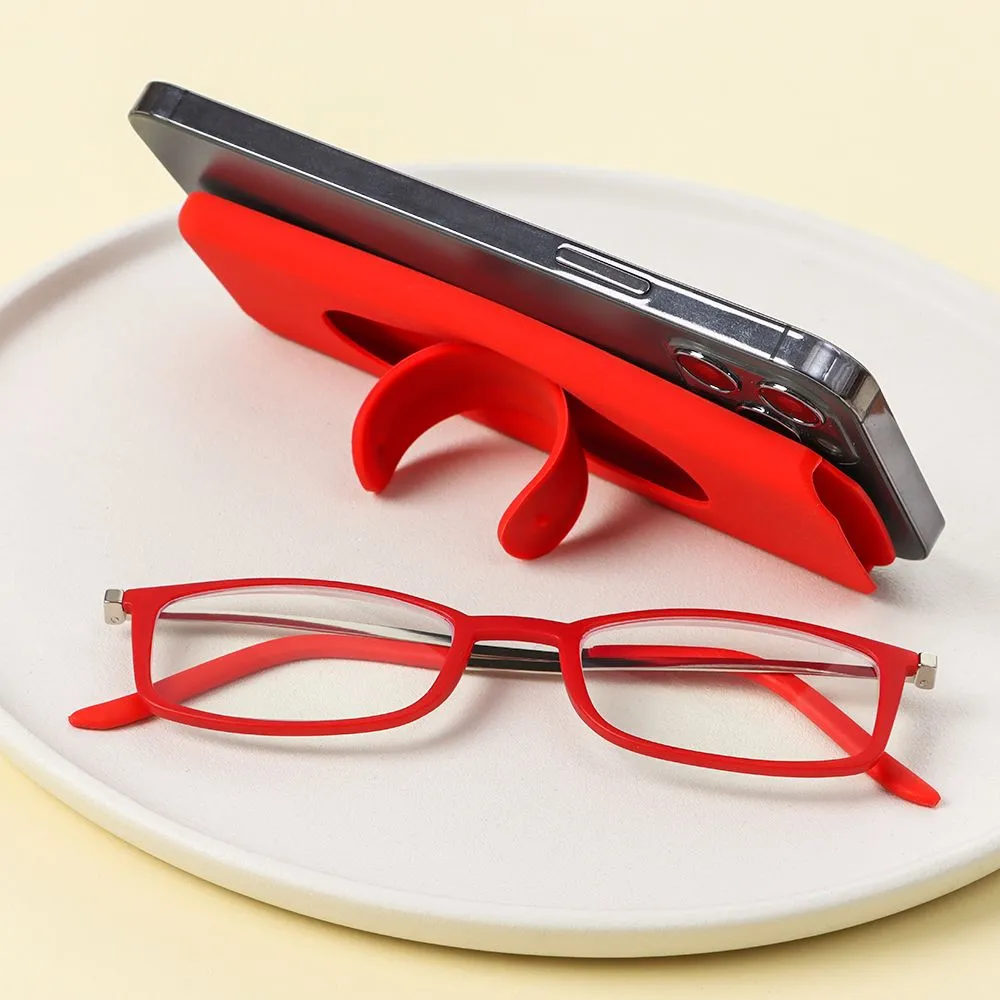 Anti-Blue Light Glasses with Cellphone Stand