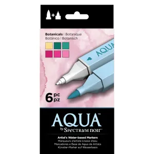 Aqua Markers By Spectrum Noir 6 Pack