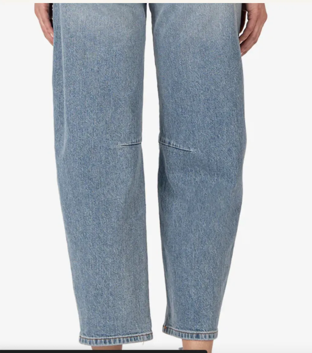 Ashley High Rise Slouchy Barrel Straight Leg