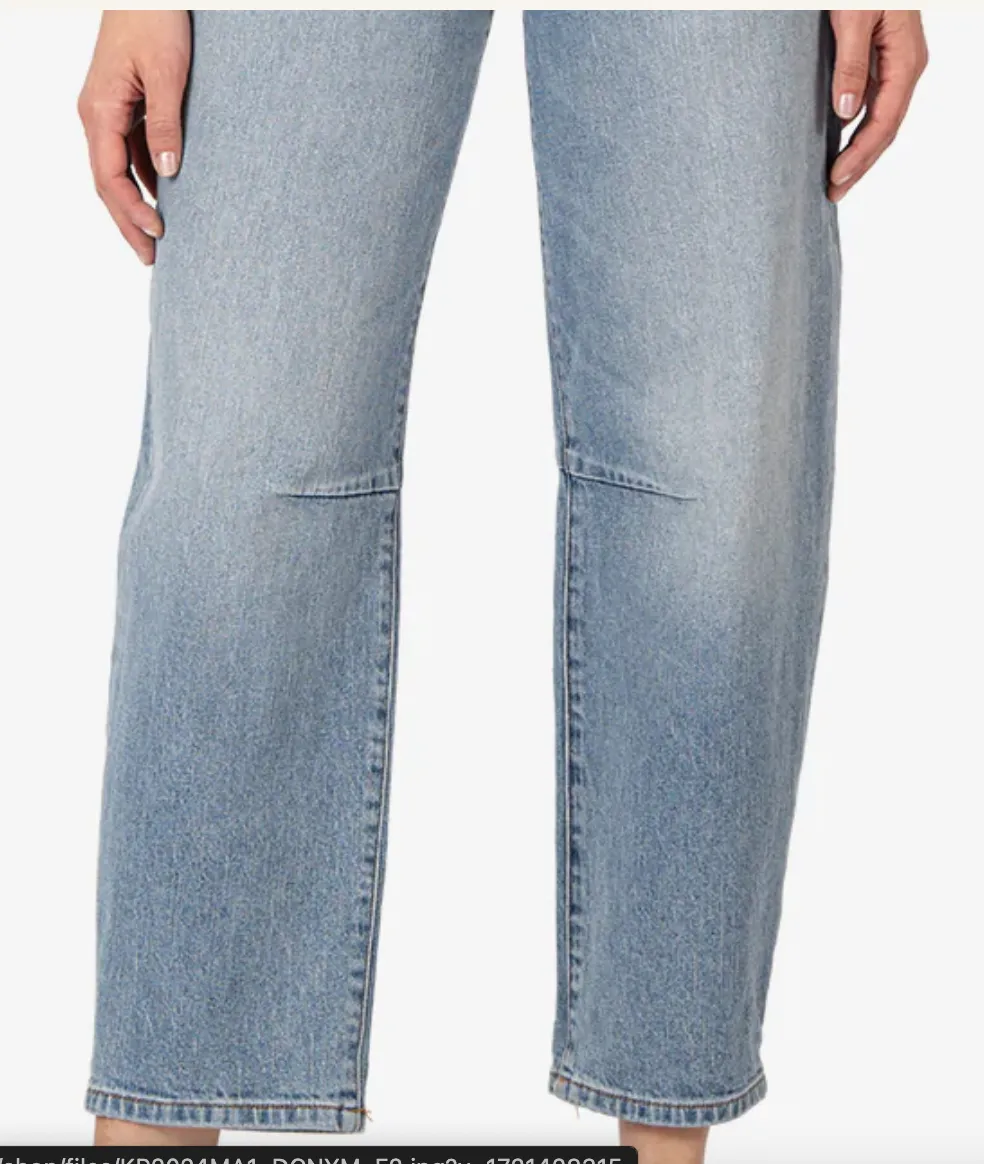 Ashley High Rise Slouchy Barrel Straight Leg