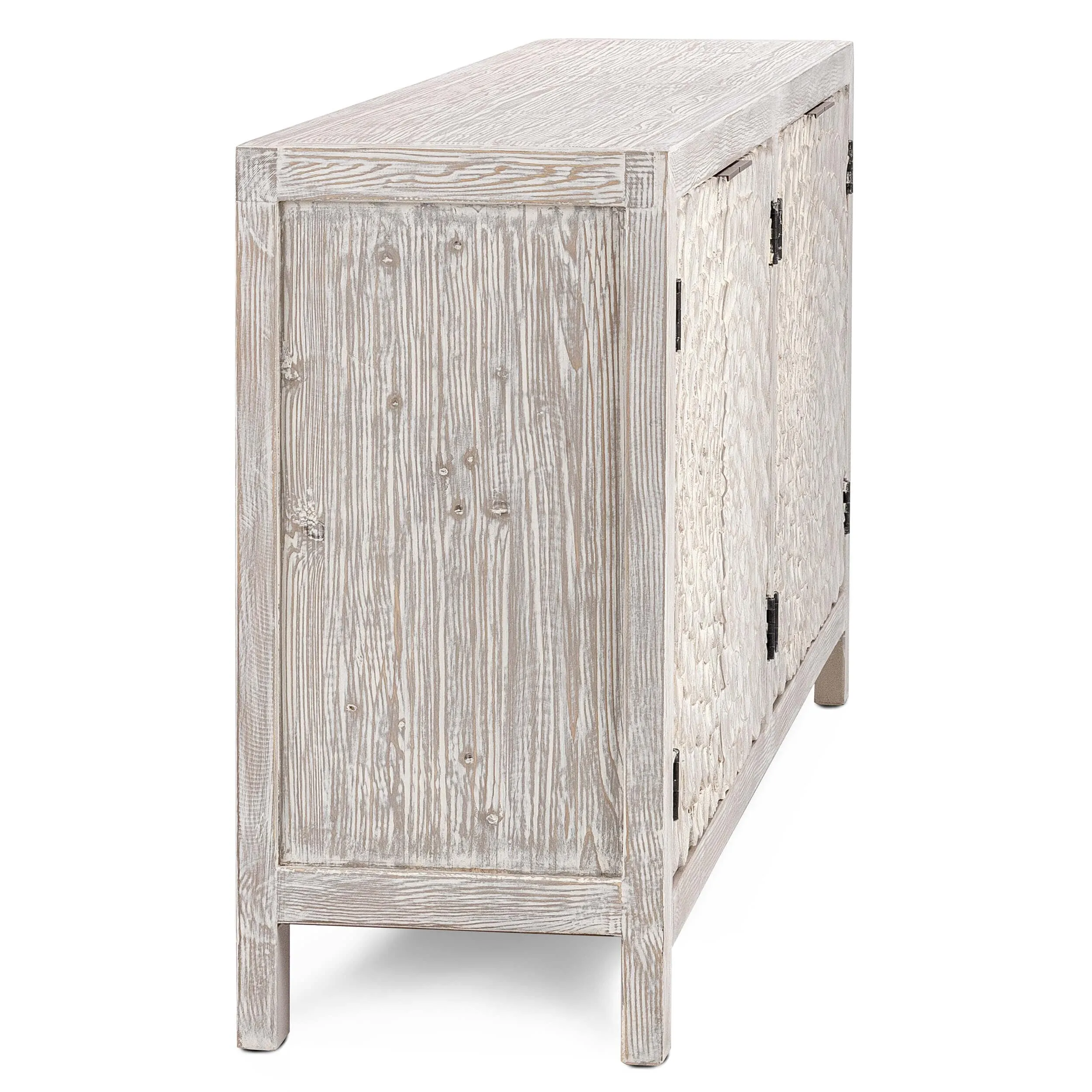 Astrid 4 Door Cabinet, Vintage Cream