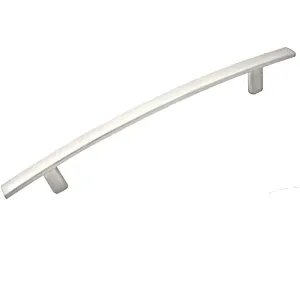 Aviano 5 Pack Modern Curved Subtle Arch Handle Pull for Kitchen Cupboard Door, Bedroom