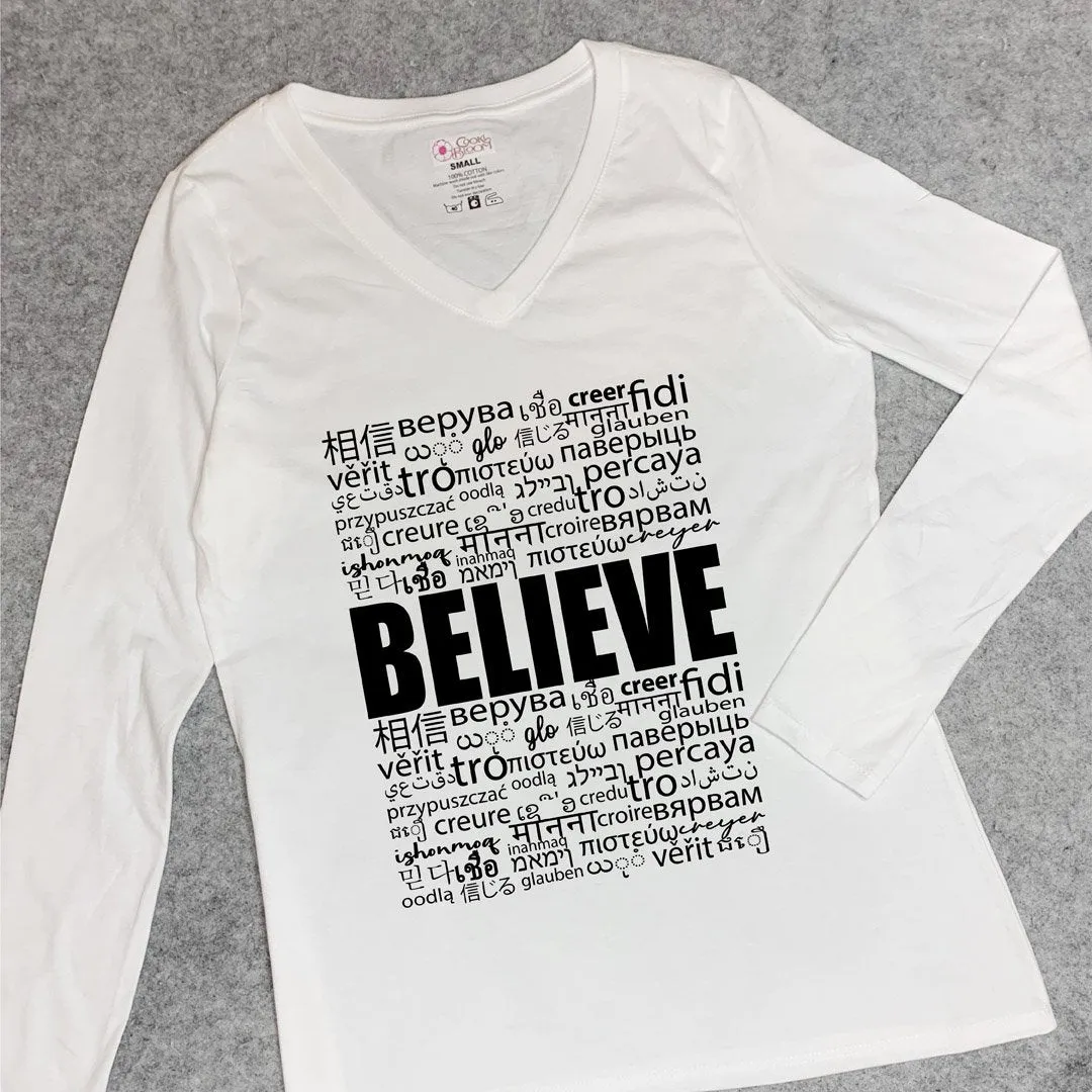 Believe in Translation Long-Sleeve T-Shirt