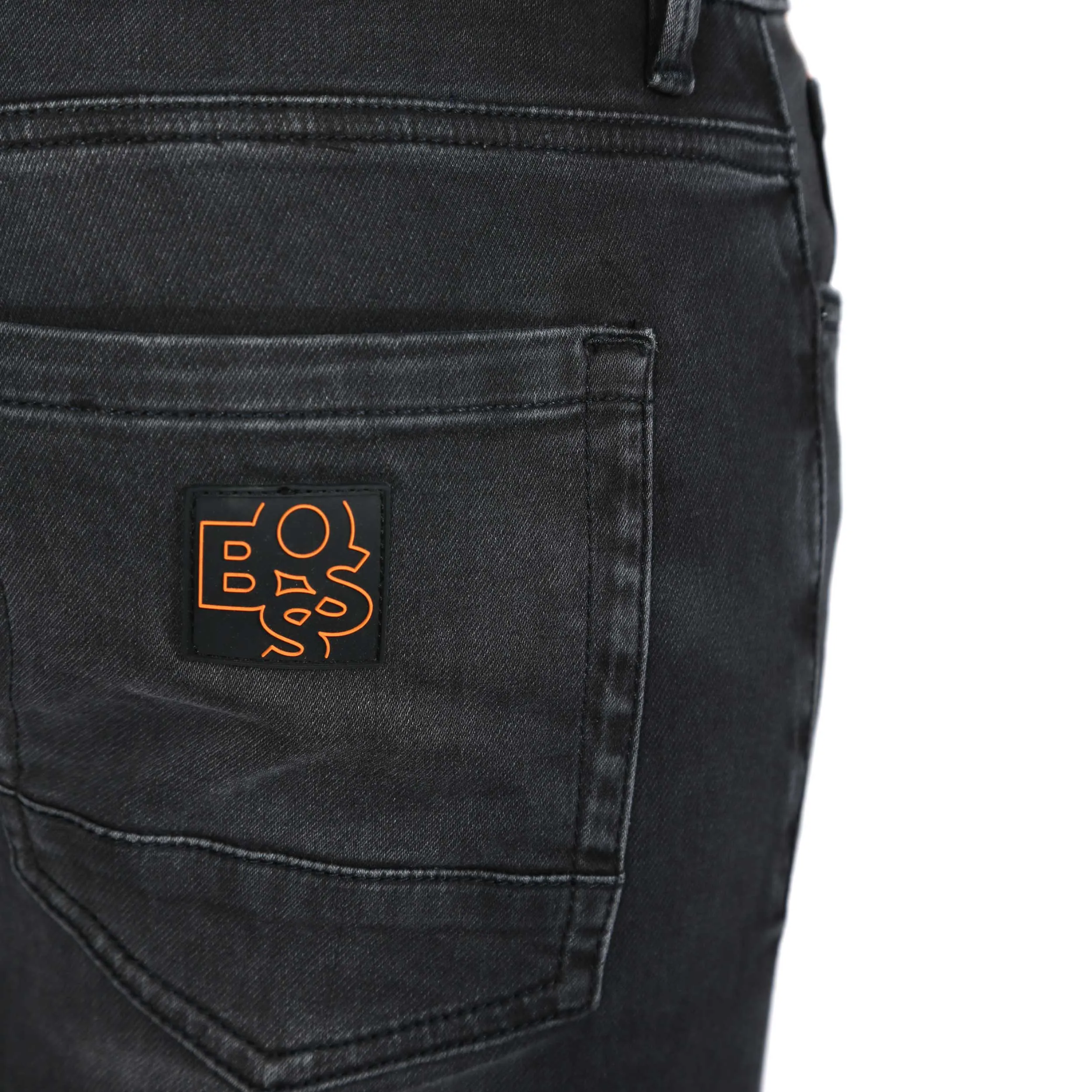 BOSS Charleston BC Jean in Dark Grey Wash