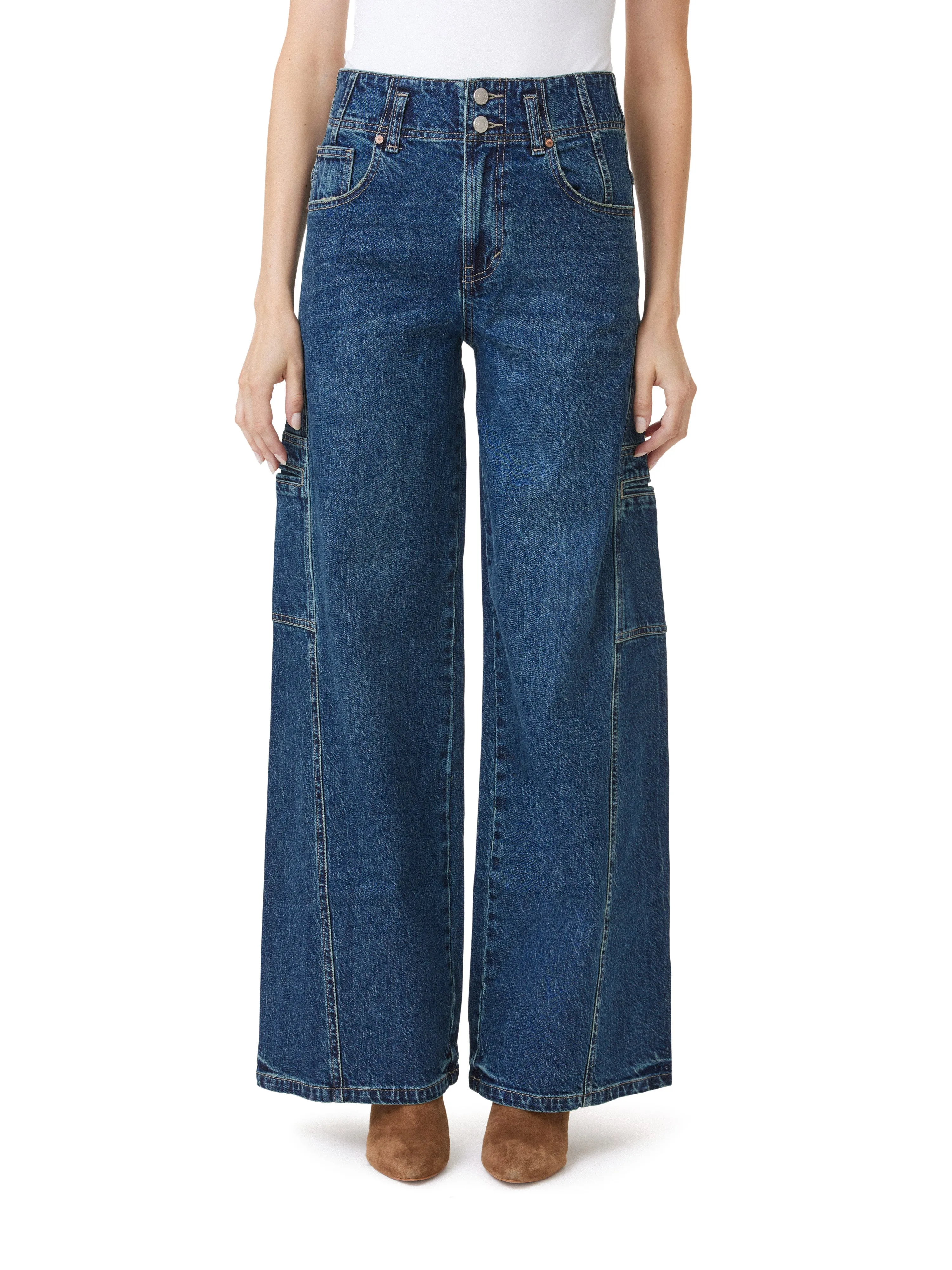 Cargo Extra Wide Leg Jeans