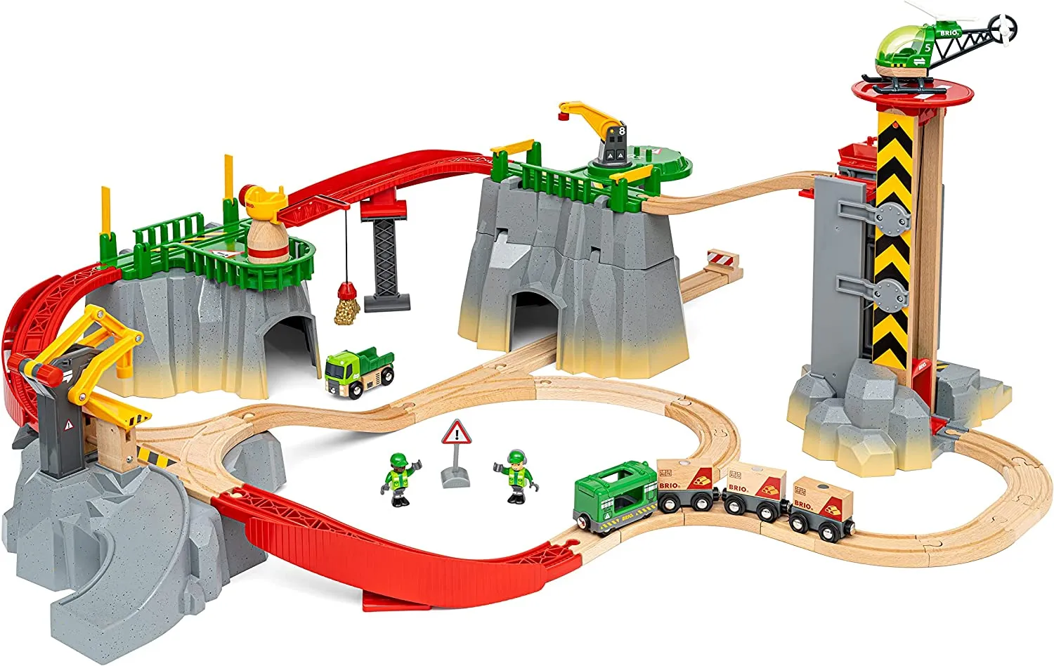 Cargo Mountain Train Set