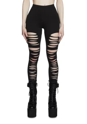 Crypt Creeper Shredded Leggings