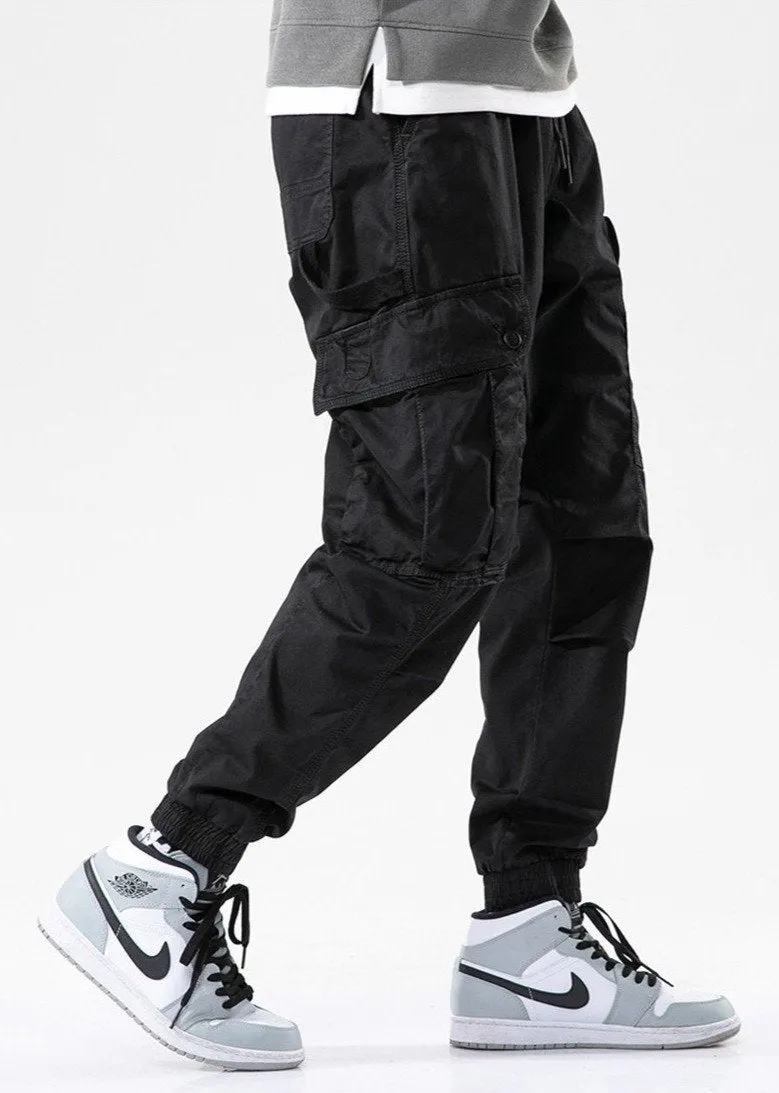 Cuffed Workwear Cargo Pants