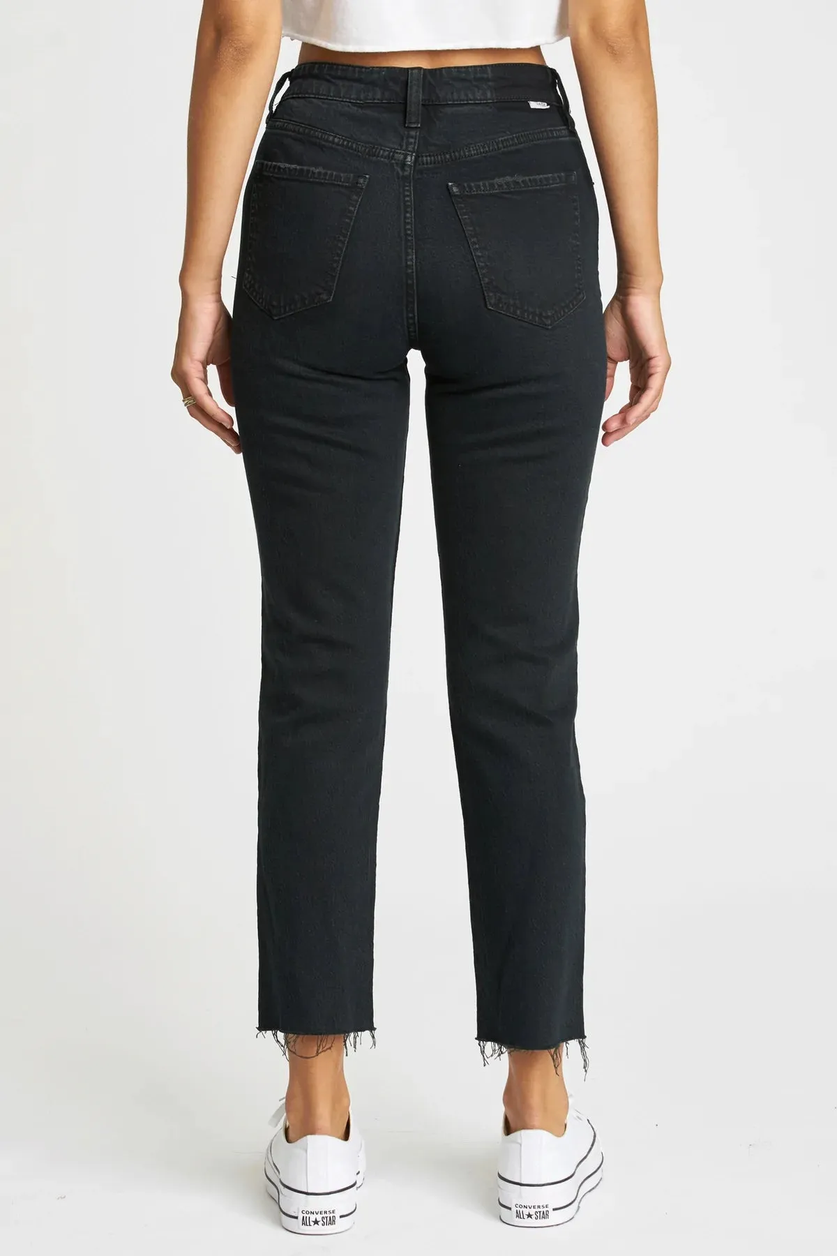 Daily Driver High Rise Skinny Straight Jean ~ Inked