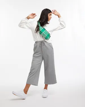 Daisy Chain Wide Leg Sweatpants