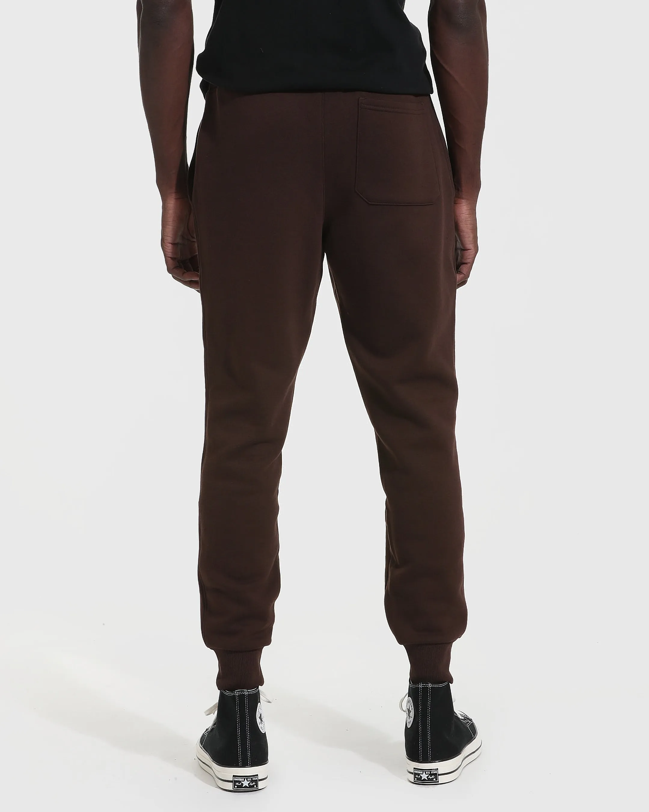 Dark Oak Fleece Zip Hoodie and Jogger Set