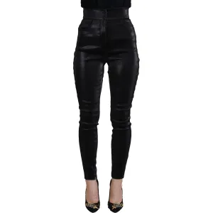 Dolce & Gabbana Elegant Black Denim Pants - Tailored Fit