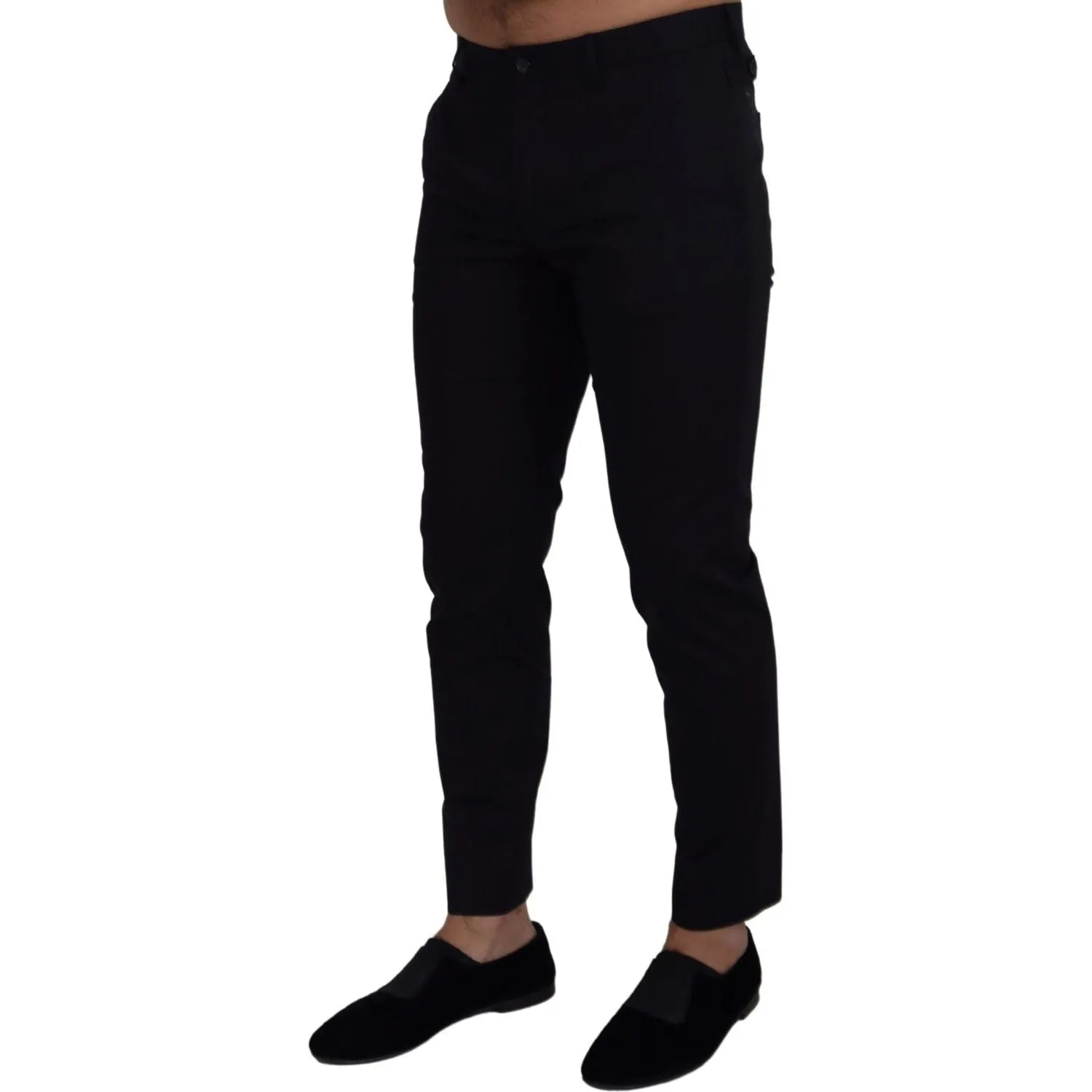 Dolce & Gabbana Elegant Slim Fit Chinos Dress Pants