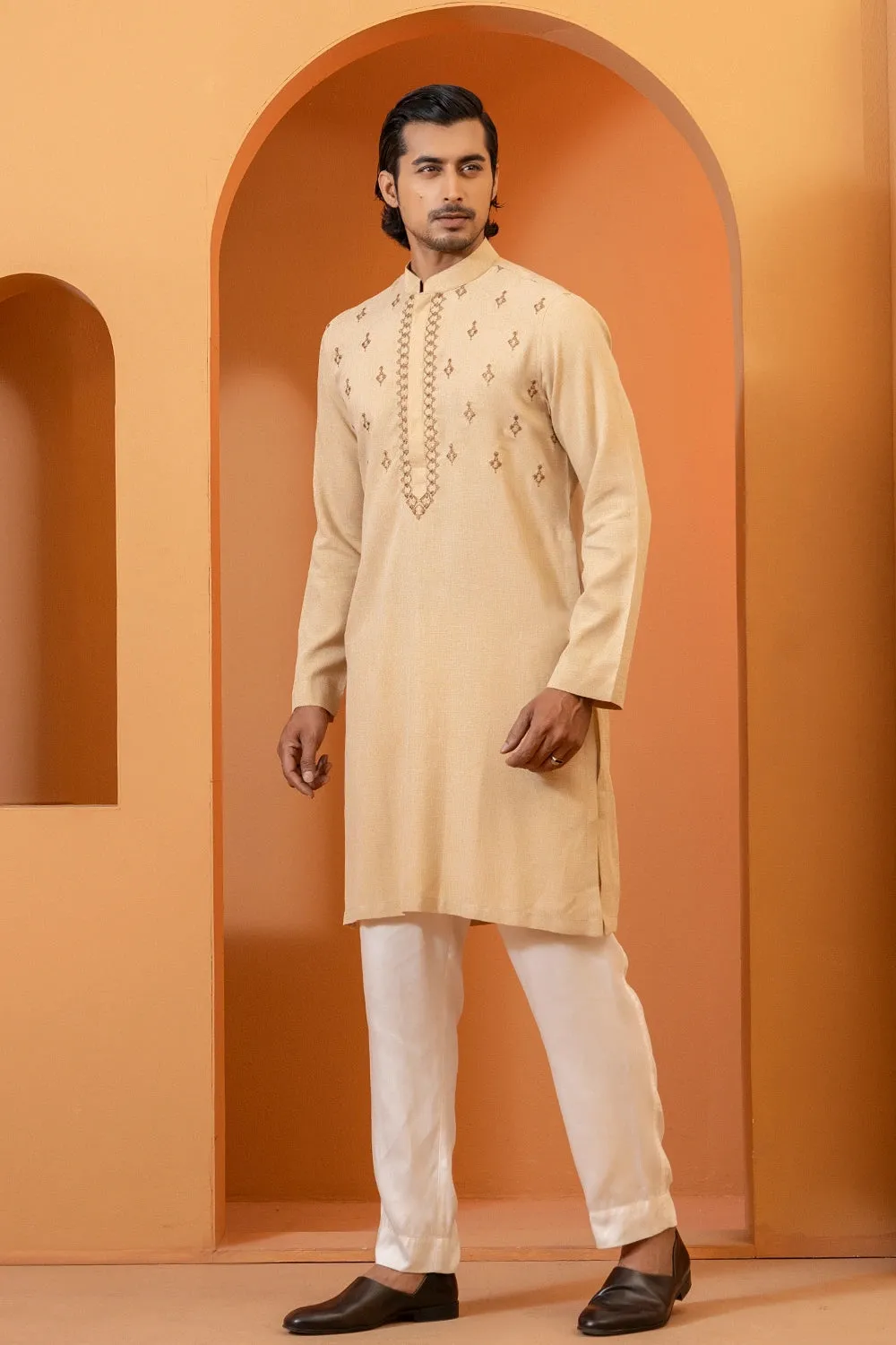 Embroidered  Slim Fit Panjabi