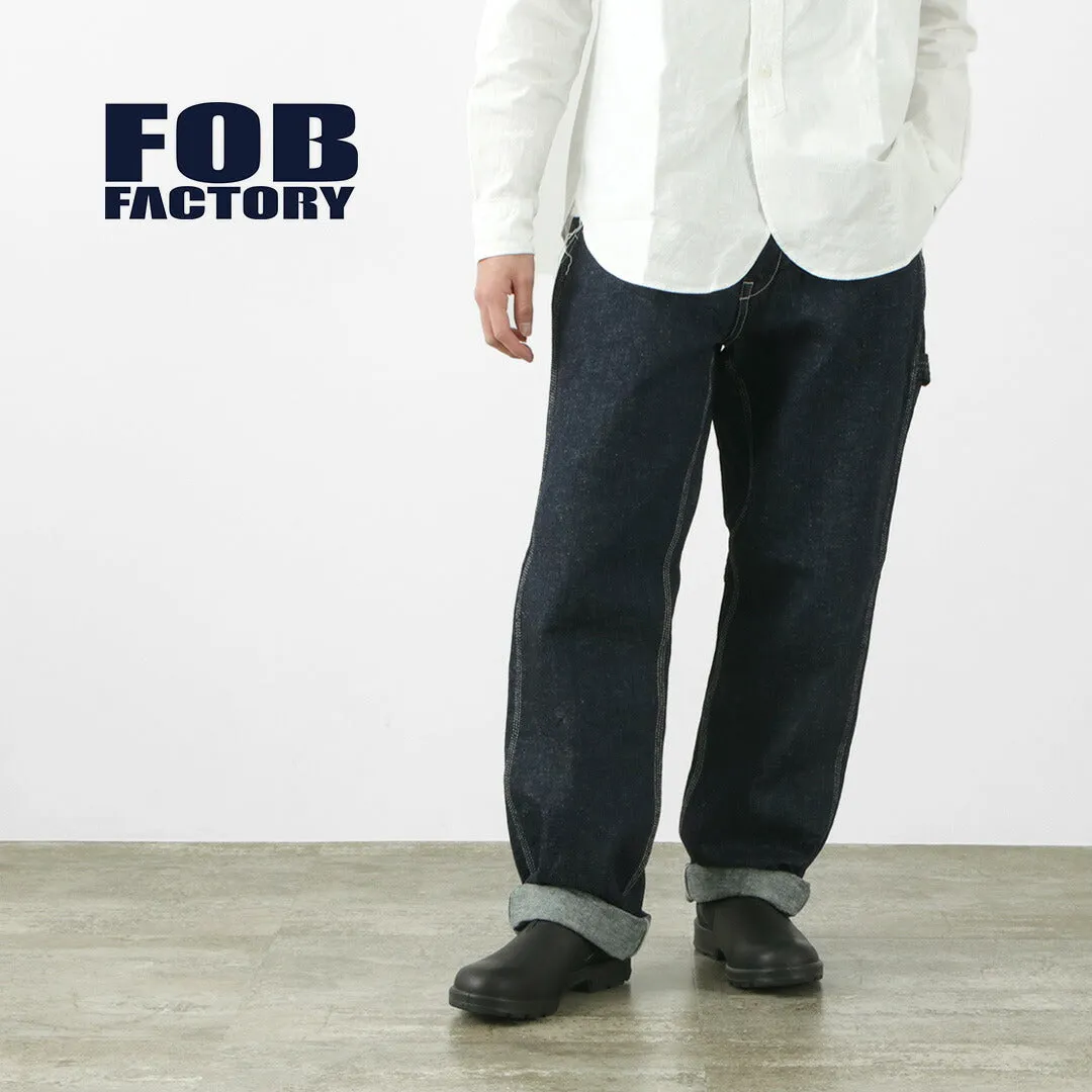 FOB FACTORY / F0509 Hemp denim painter pants