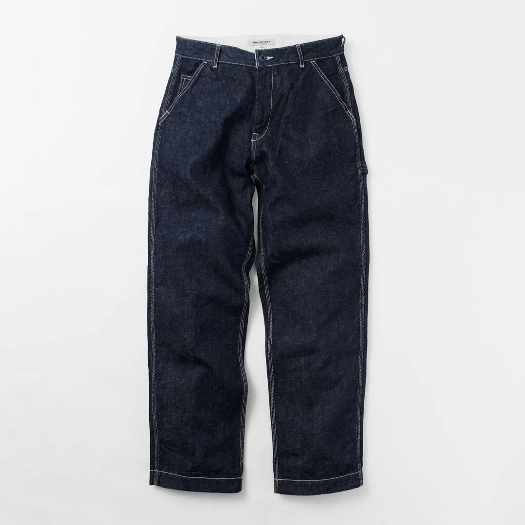 FOB FACTORY / F0509 Hemp denim painter pants