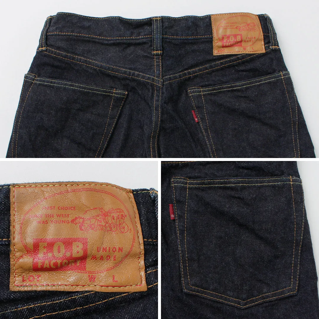 FOB FACTORY / F191 Selvedge WW2 5P Denim Pants