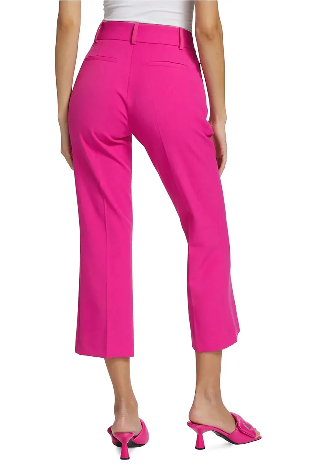 Frame - Le Crop Mini Boot Trouser Fuchsia