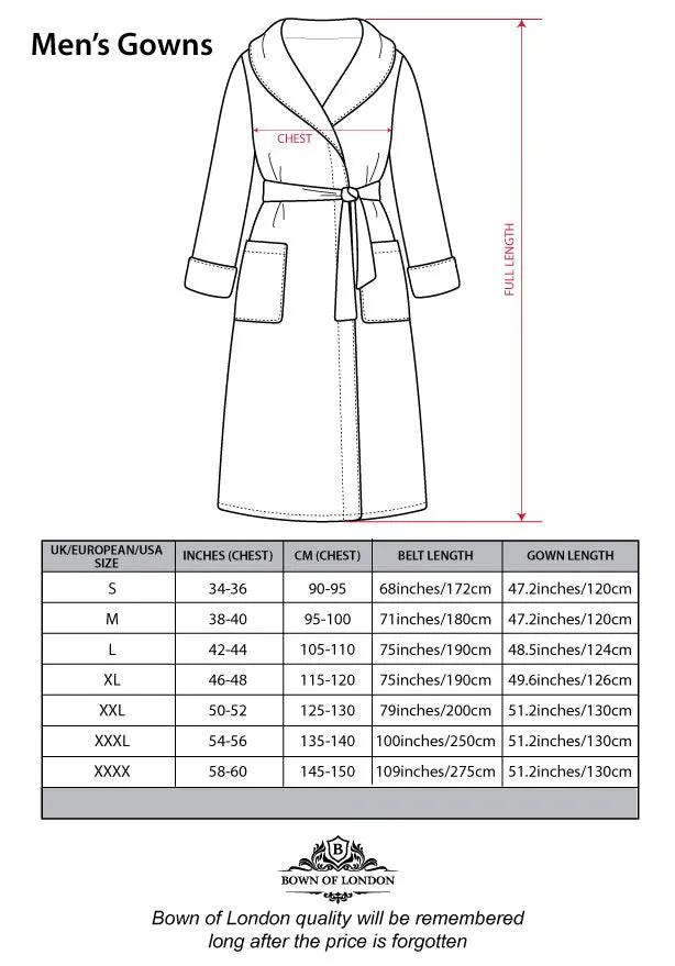 Lightweight Men's Bathrobe - Berkley