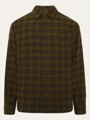 Loose Fit Checkered Shirt