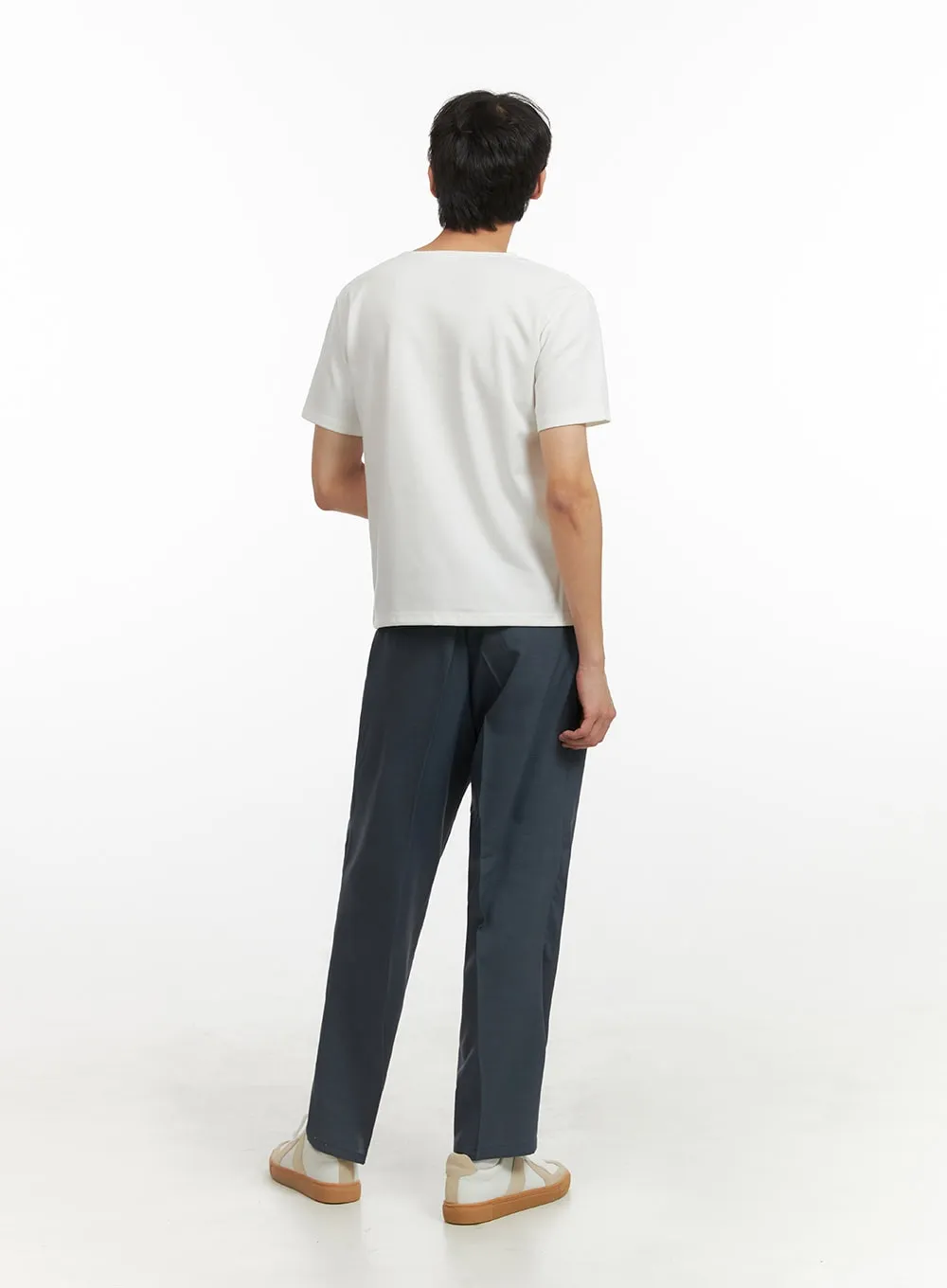 Men's Basic Tailored Pants IY431