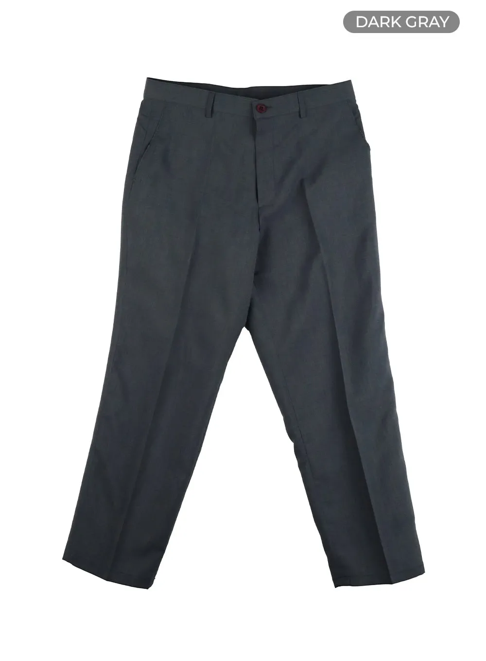 Men's Basic Tailored Pants IY431