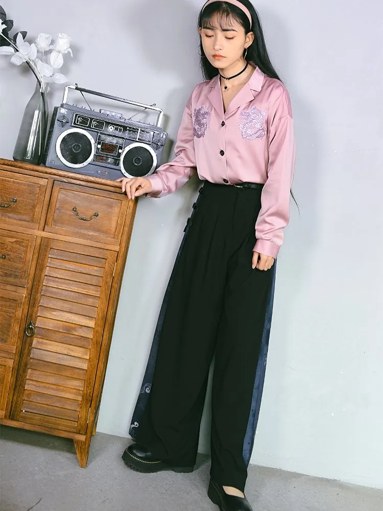 New Chinese style wide-leg pants【s0000000827】