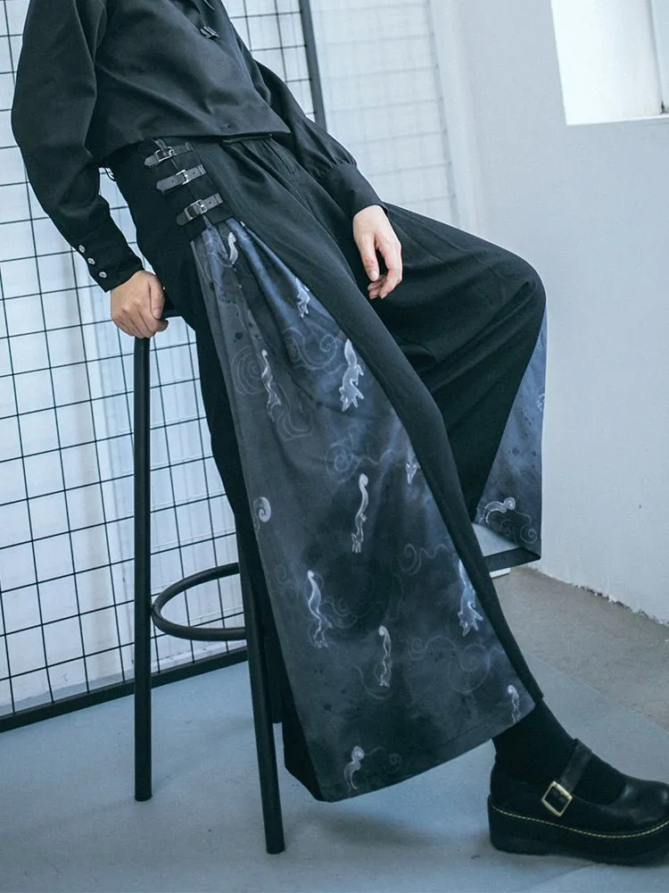 New Chinese style wide-leg pants【s0000000827】