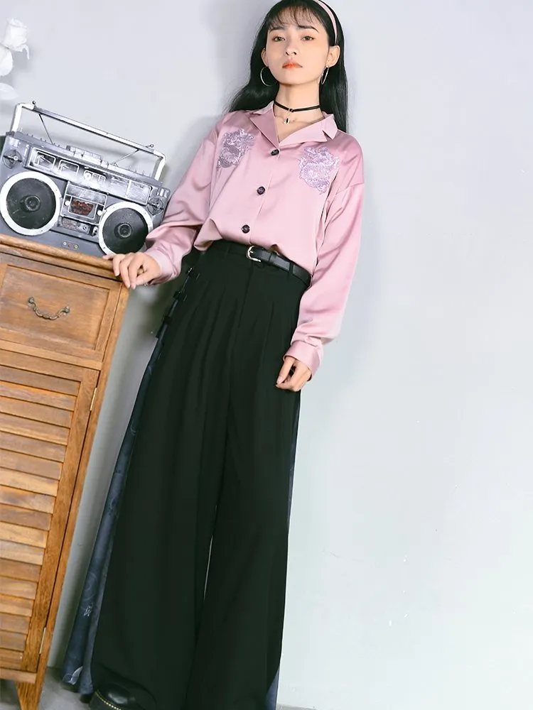 New Chinese style wide-leg pants【s0000000827】