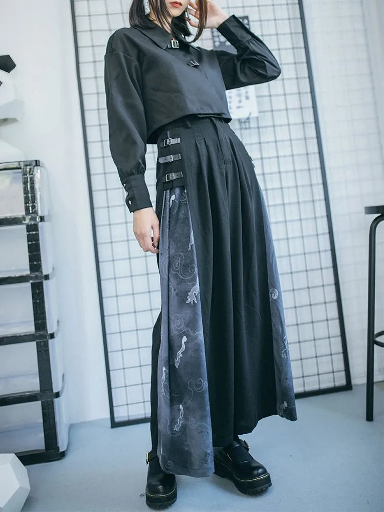 New Chinese style wide-leg pants【s0000000827】