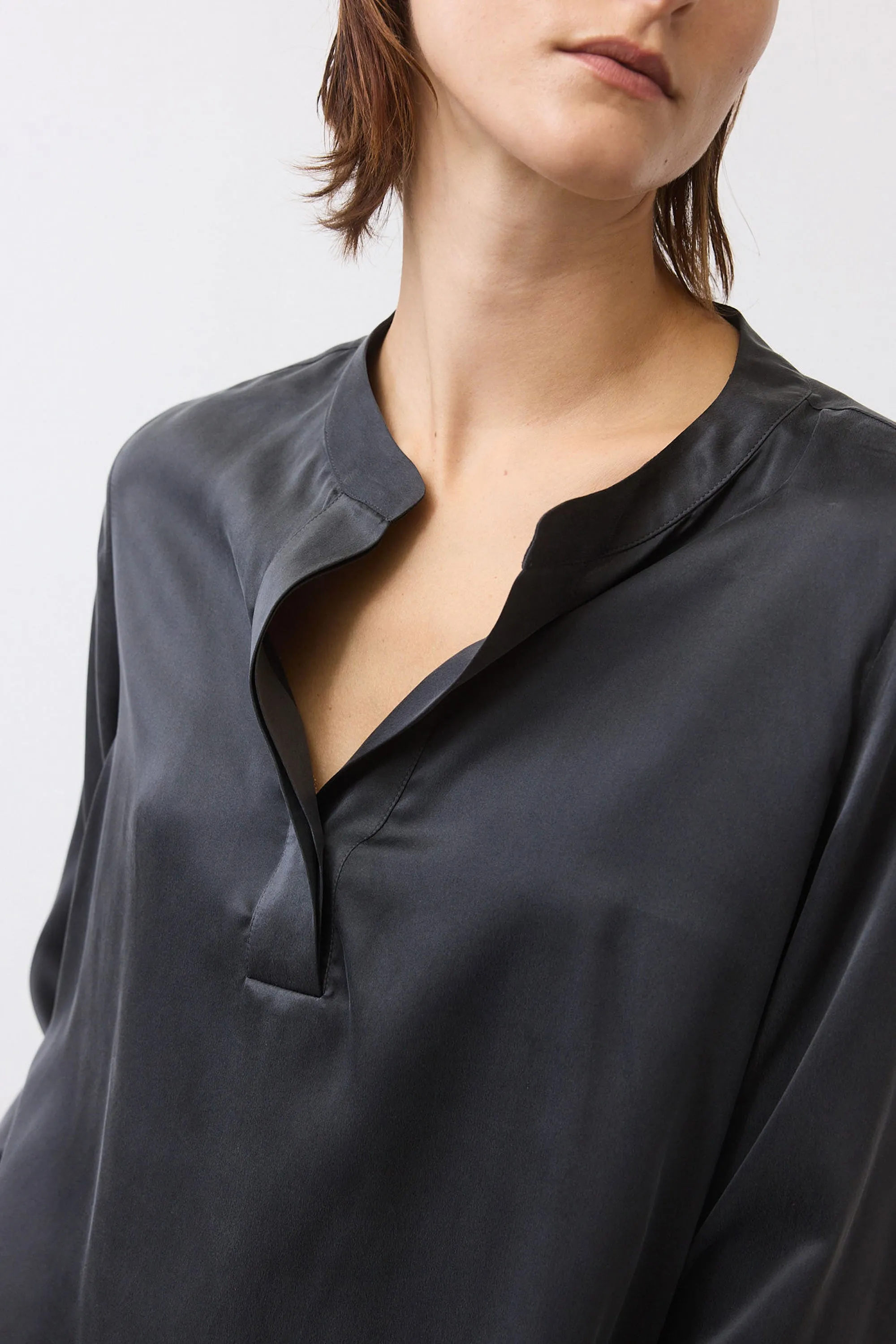 Not Too Loose Silk Blouse