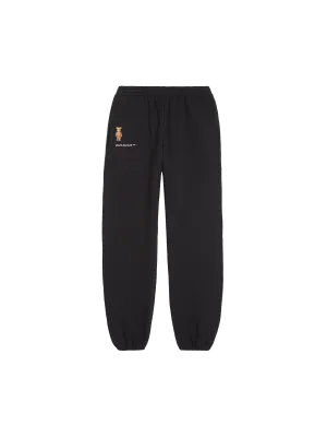 Pangaia x Haroshi BE@RBRICK™ Recycled Cotton Track Pants—black