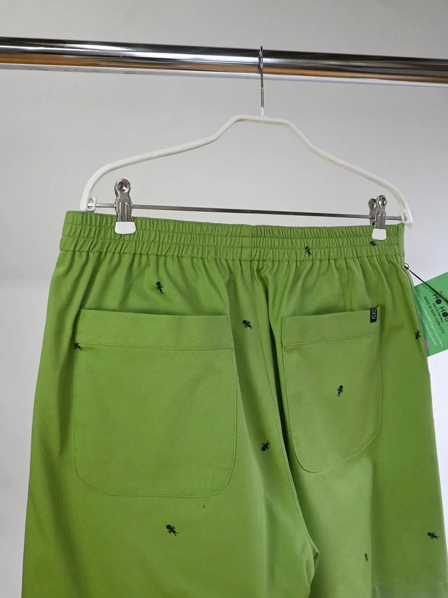 "Ants on your Pants" Work/Play Shorts -  Avocado Green (Limited Run)