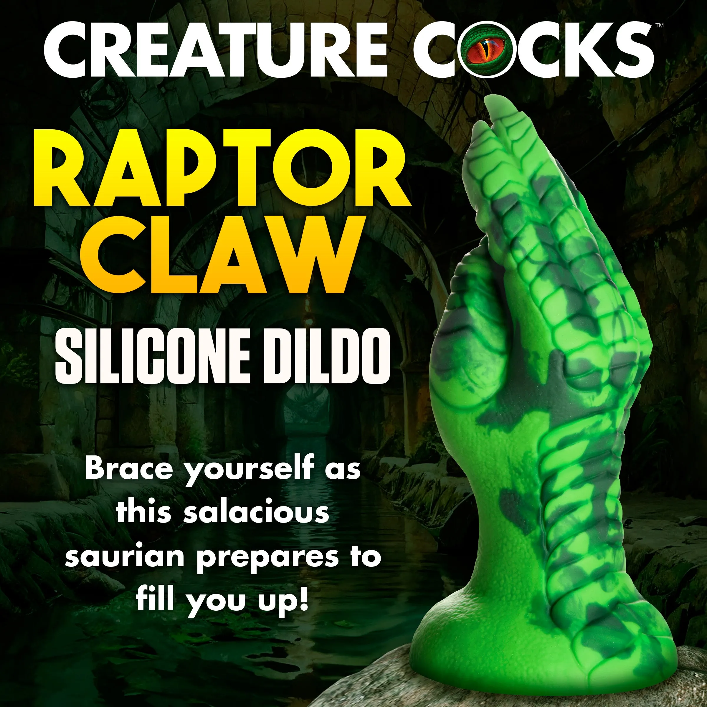 Raptor Claw Fisting Silicone Dildo -