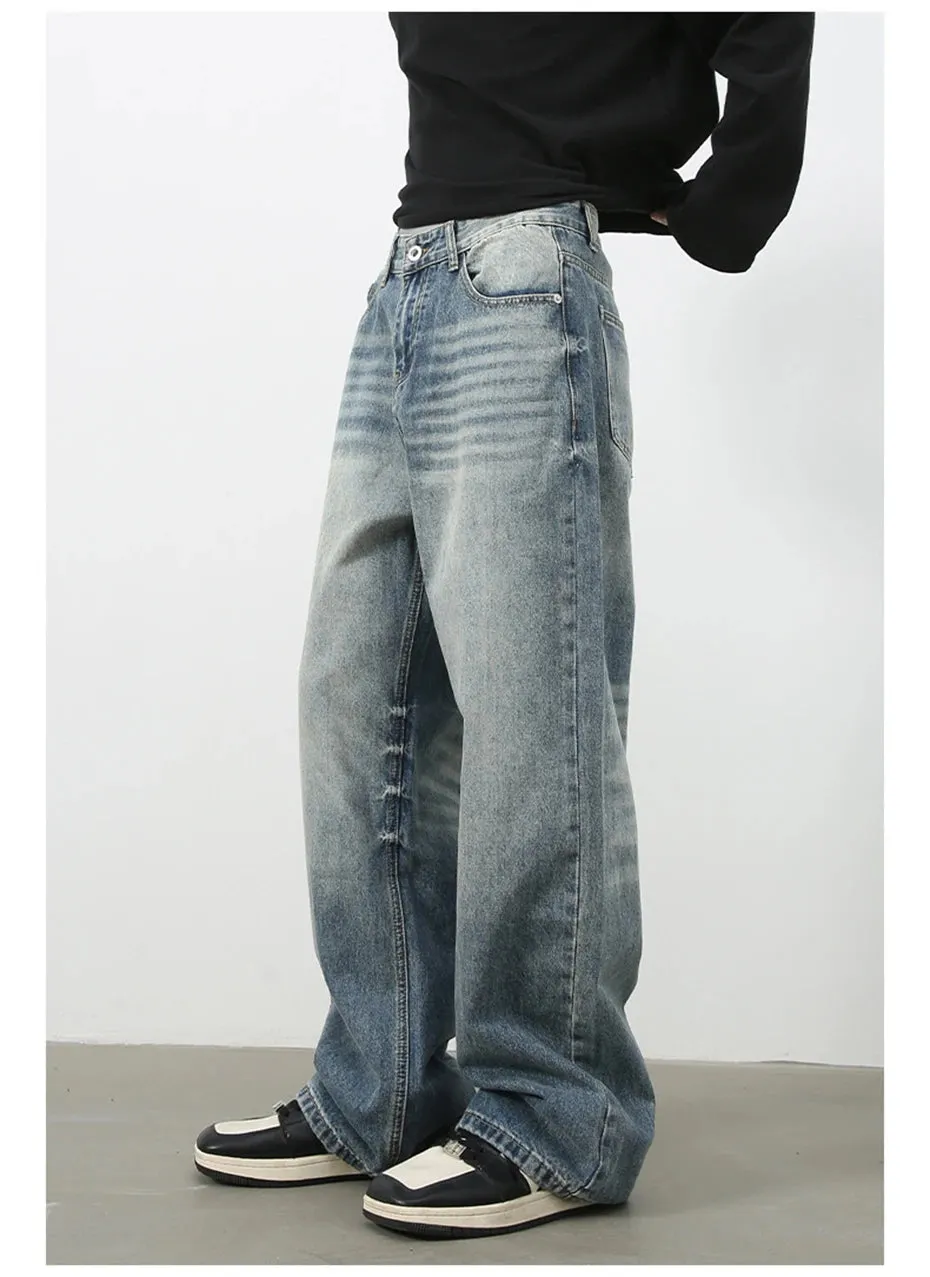 Retro Fade Wide-Leg Jeans