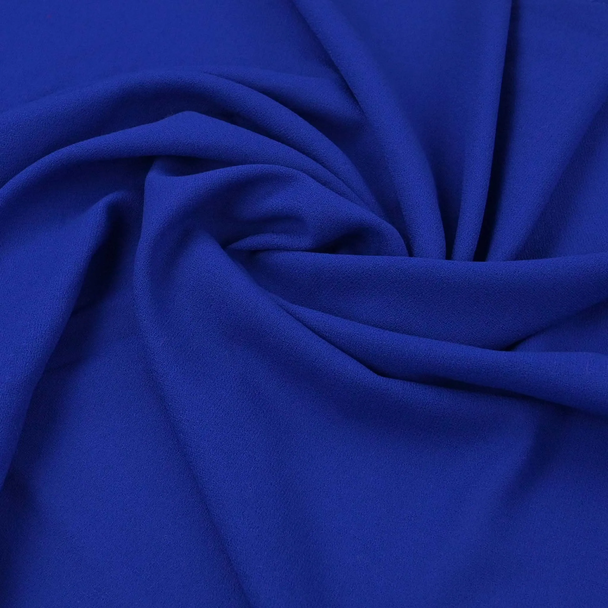 Royal Blue Crepe Fabric 97202