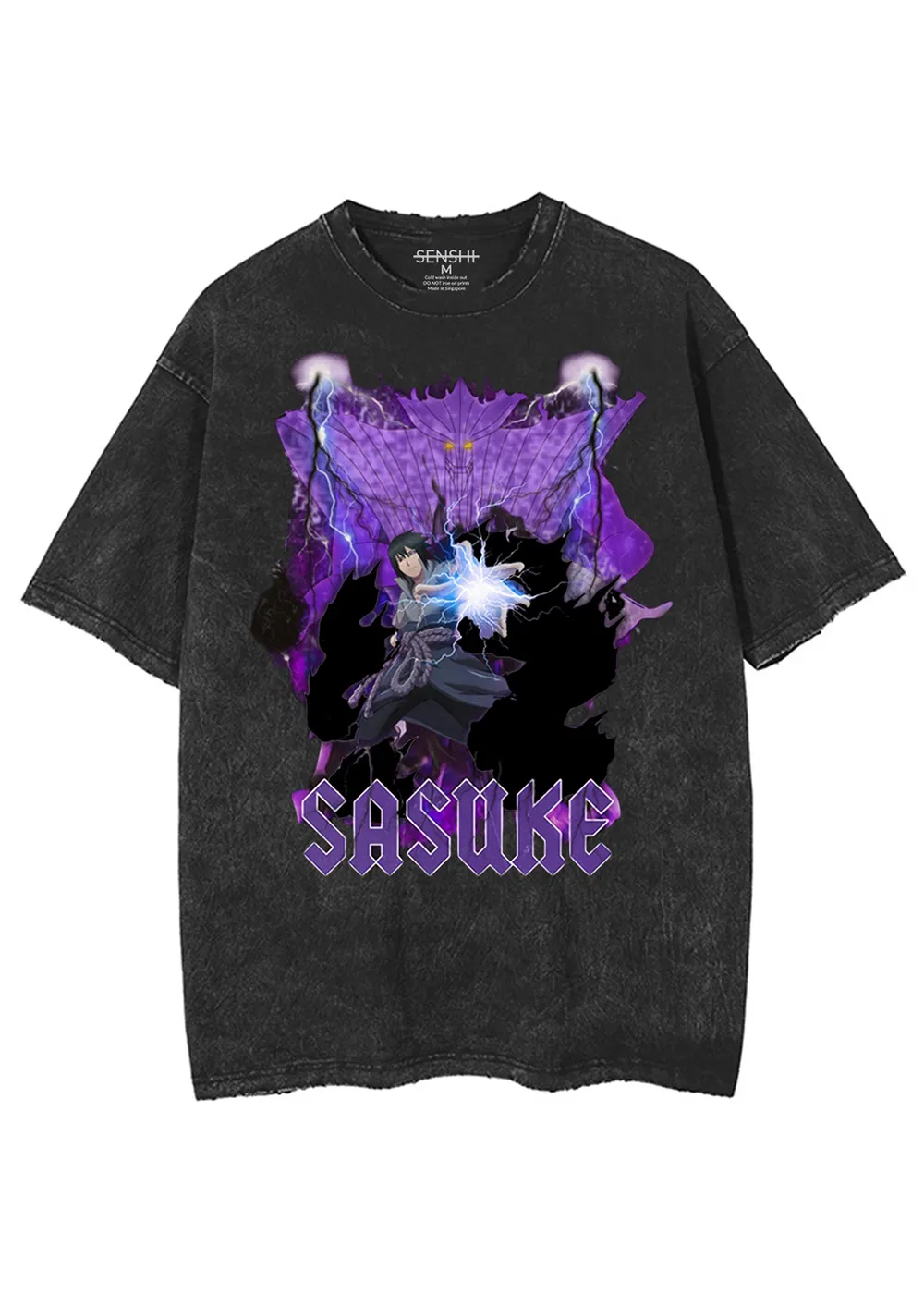 SUSANOO: PURPLE VINTAGE TEE