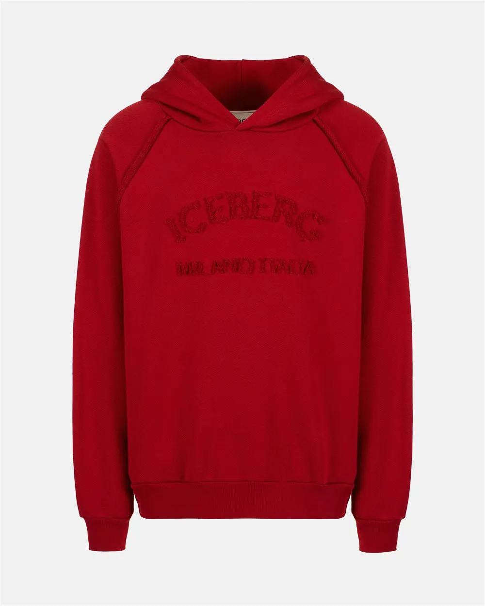 Sweatshirt with hood and logo - I24E12163324370