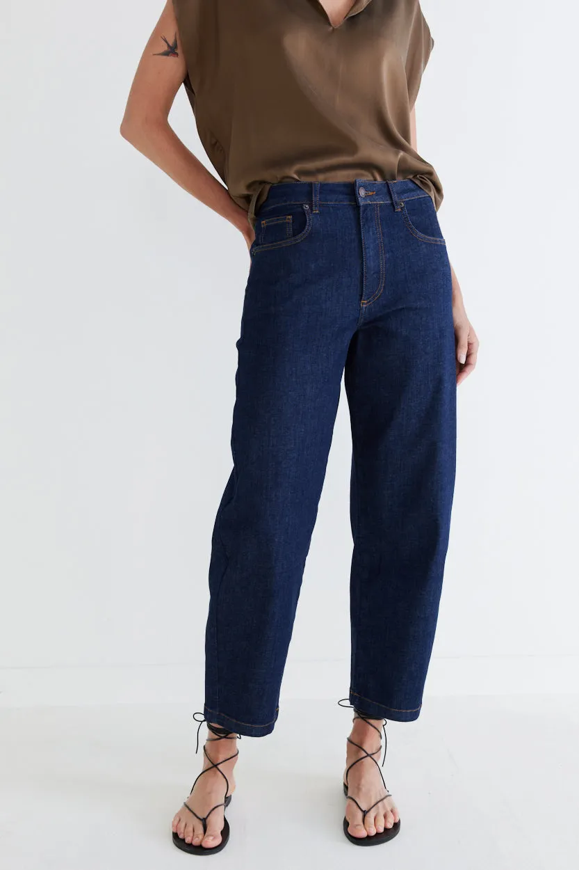 The Classic Barrel Leg Jeans