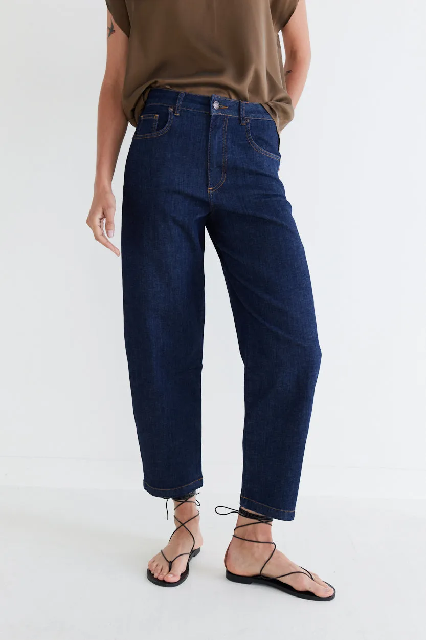 The Classic Barrel Leg Jeans