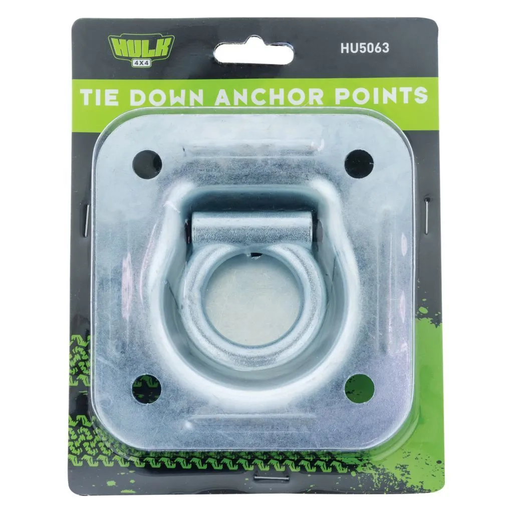 Tie Down Hardware Recessed Round Hook (1Pack)