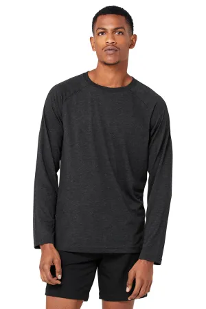 Triumph Long Sleeve Tee - Black Heather